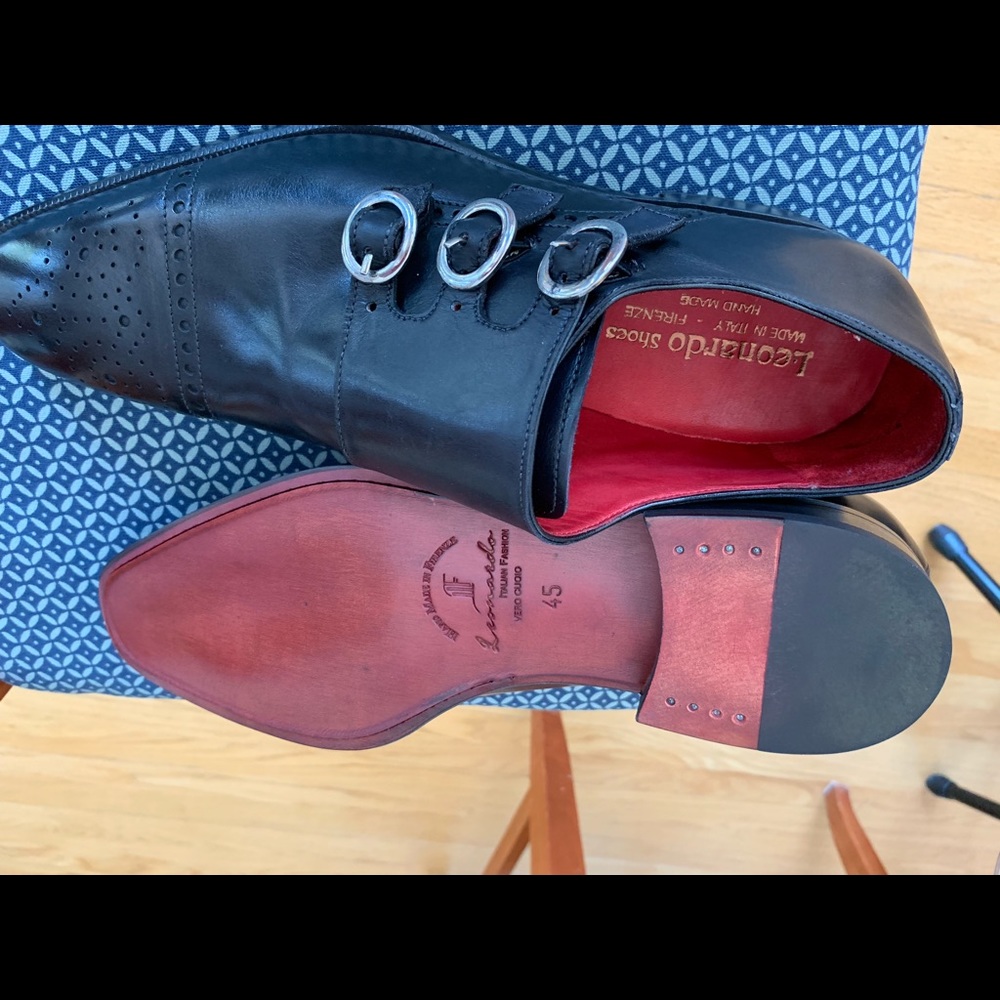 Never worn Italian size 45 dress shoes/Size 11 US